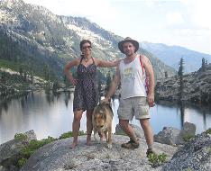Jerry Atop Canyon Creek Lakes